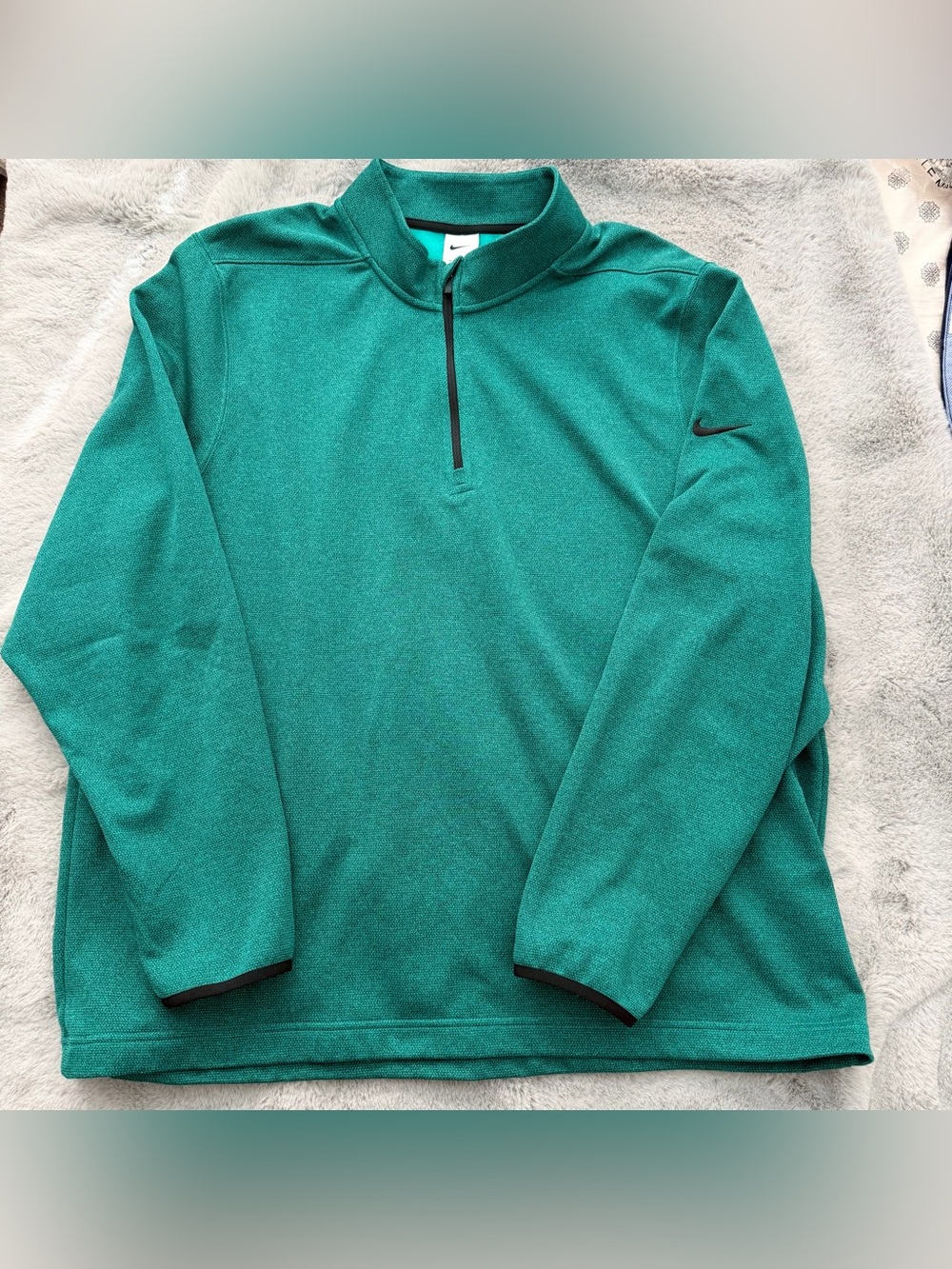 Course Ready | Nike Men's Therma-FIT Victory 1/4 Zip Sweater Green XXL